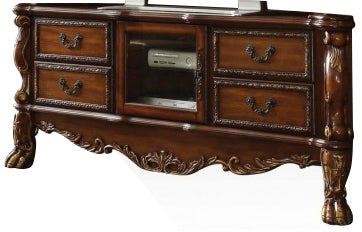 Acme Dresden TV Console in Cherry 91338 - ATL FURNITURE