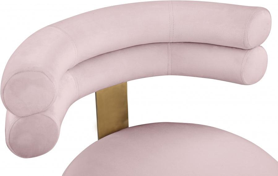 Meridian Furniture - Fitzroy Dining Chair Set Of 2 In Pink - 747Pink-C - ATL FURNITURE