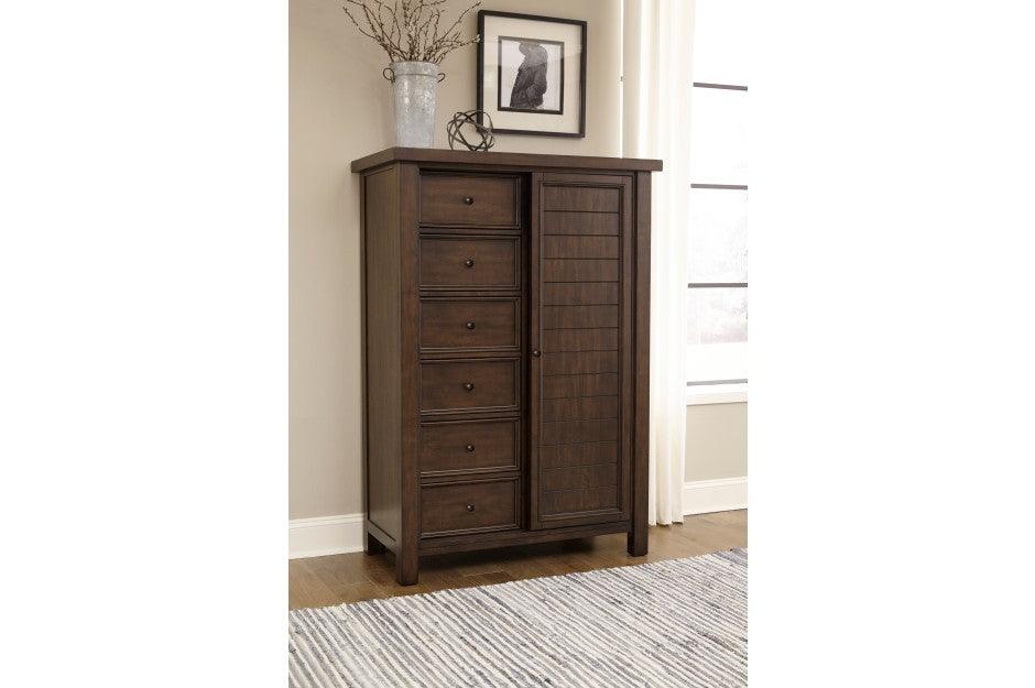 Homelegance - Logandale Wardrobe In Brown - 1559-W - ATL FURNITURE