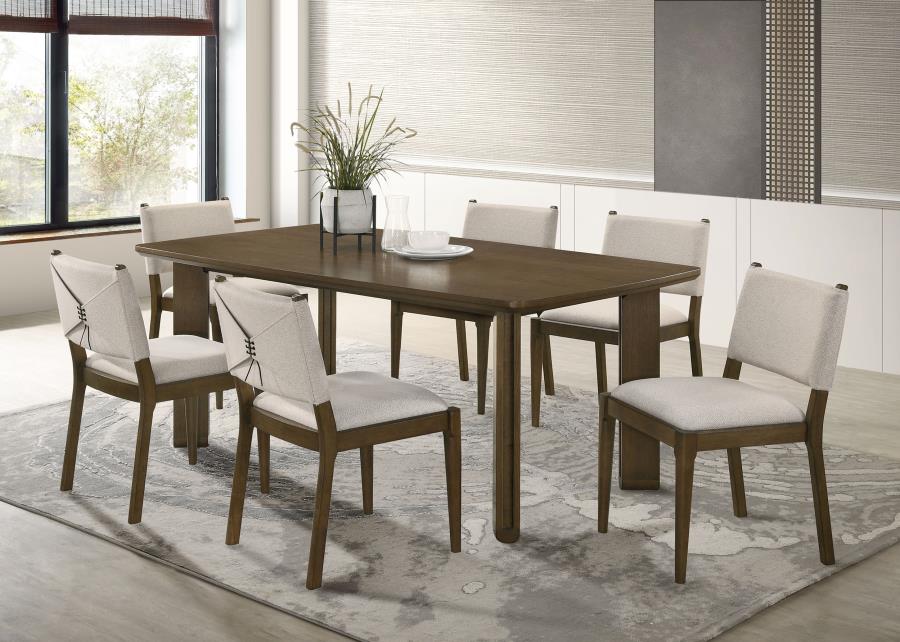 Ottowa 71-Inch Rectangular Wood Dining Table Brown