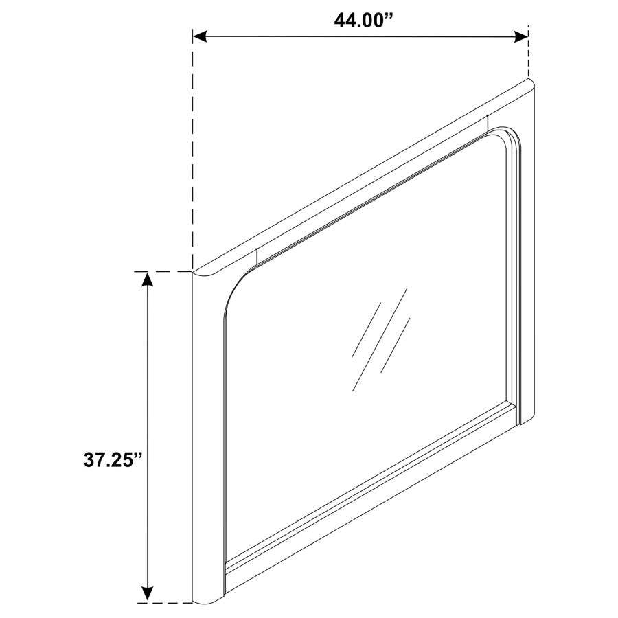 Solano 4-Piece Eastern King Bedroom Set Weathered Mango