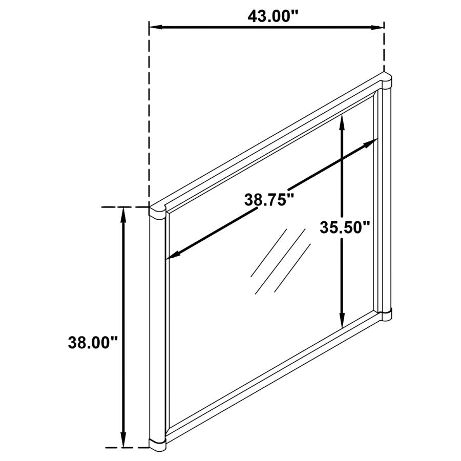 Gracemont 4-Piece Queen Bedroom Set White