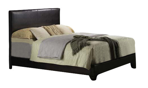 Ireland Eastern King Platform Bed in Black - ATL FURNITURE