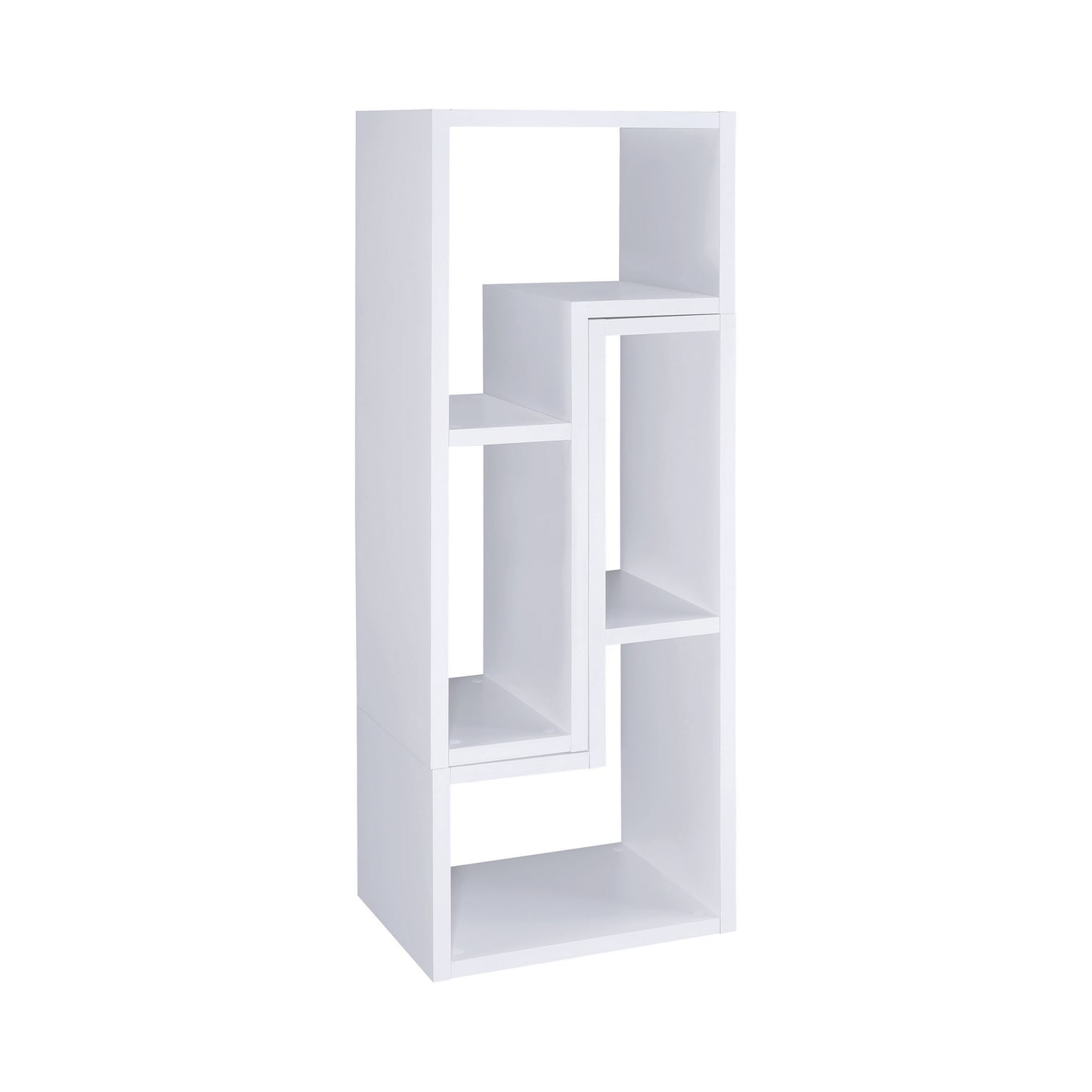 Velma Multipurpose TV Stand and Bookshelf White