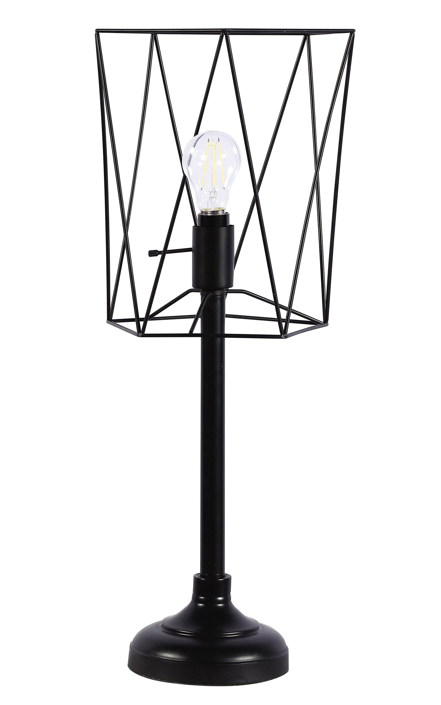 Mayfield 26-inch Open Frame Torch Table Lamp Black
