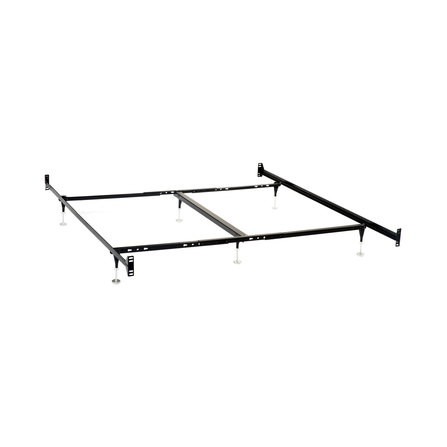 Esme Queen or E King Bed Frame Black (Headboard & Footboard)