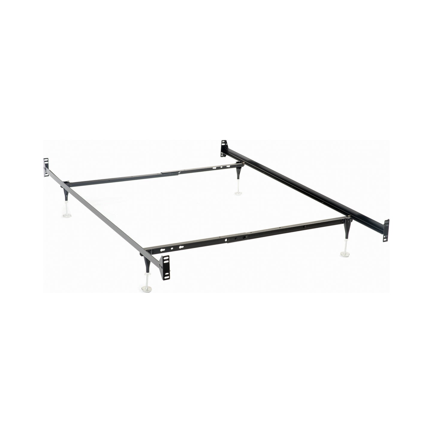 Esme Twin or Full Bed Frame Black (Headboard & Footboard)