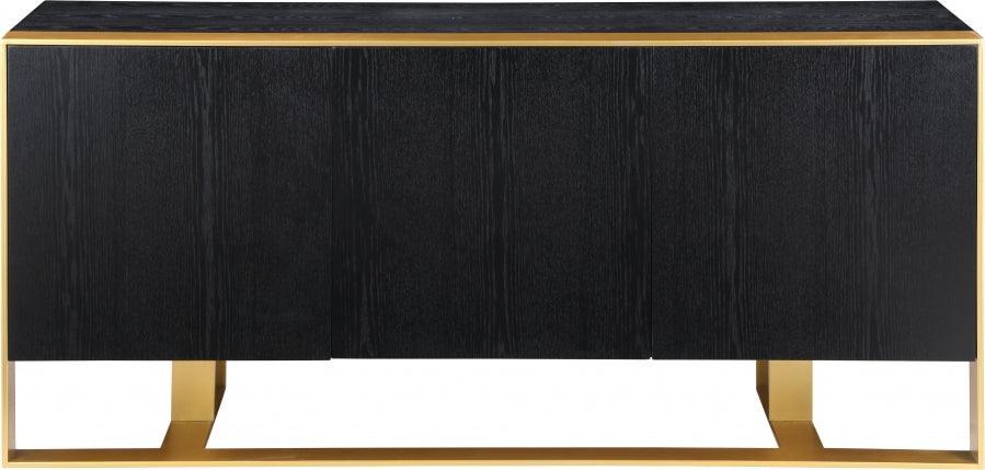 Meridian Furniture - Sherwood Sideboard-Buffet In Black - 325 - ATL FURNITURE