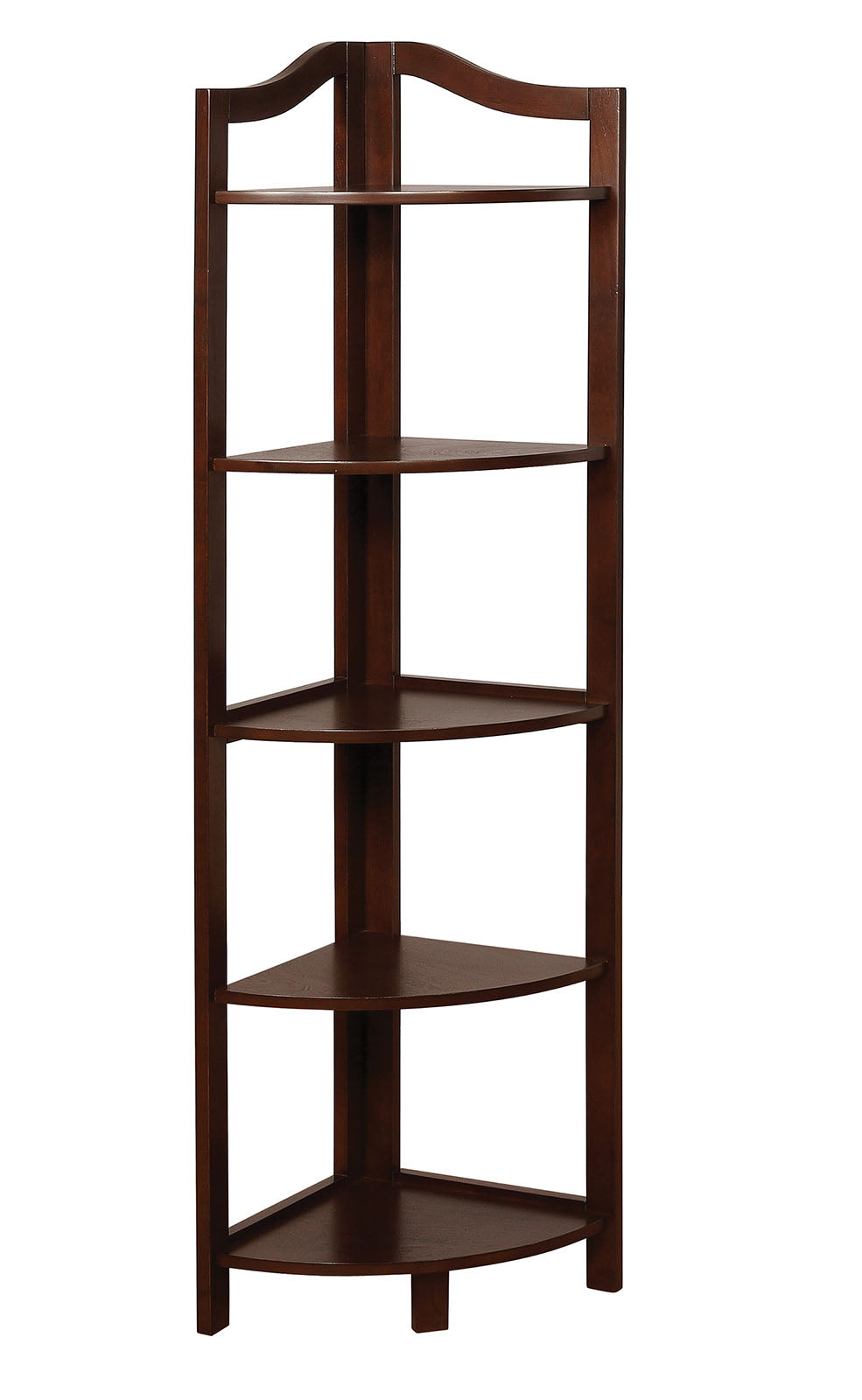 Alyssa Espresso Ladder Shelf - ATL FURNITURE