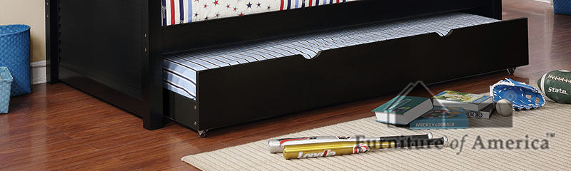 PRISMO Black Trundle - ATL FURNITURE