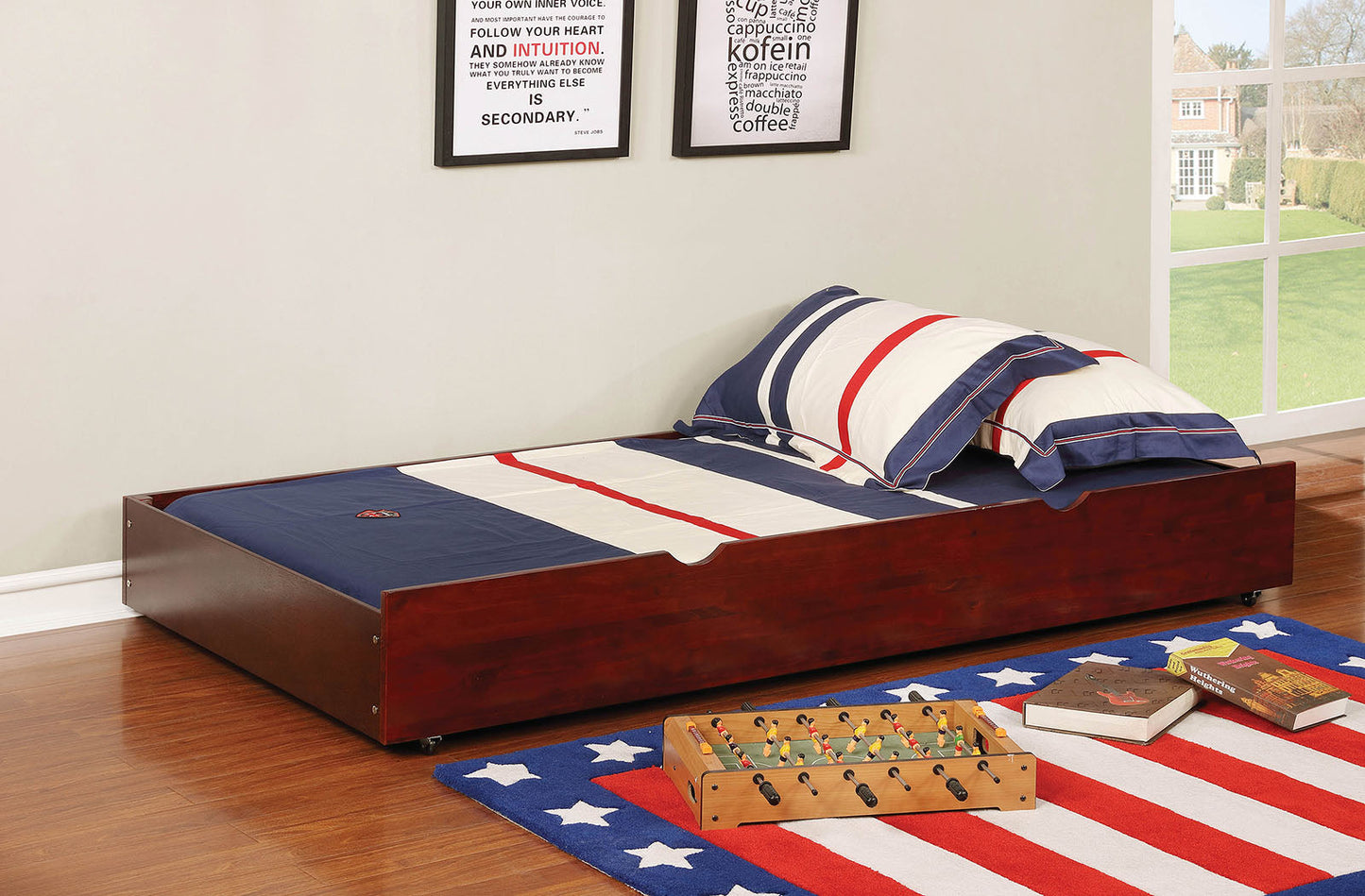 Grano Cherry Trundle/Drawers - ATL FURNITURE