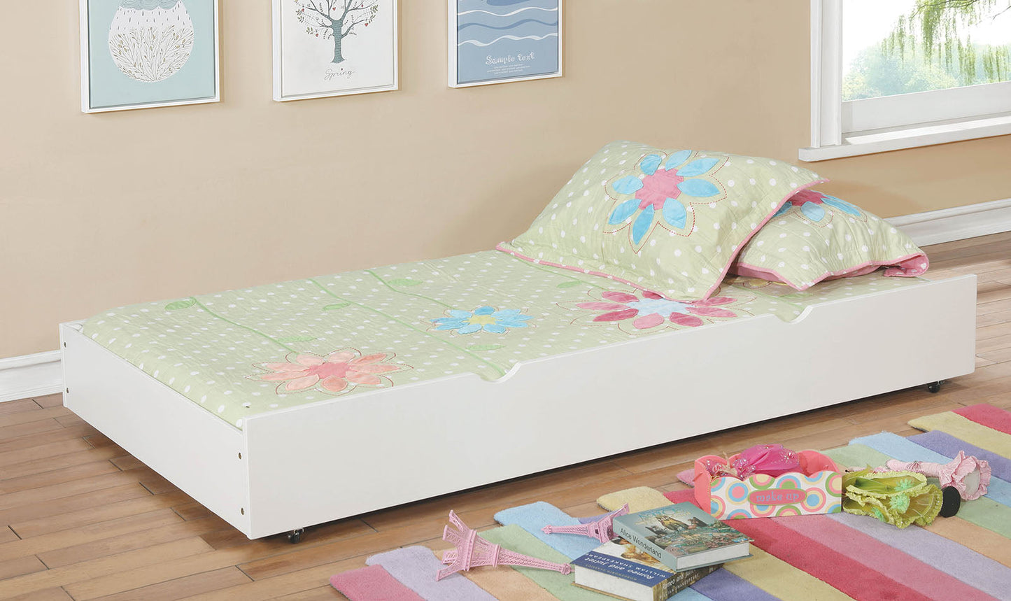 Grano White Trundle/Drawers - ATL FURNITURE