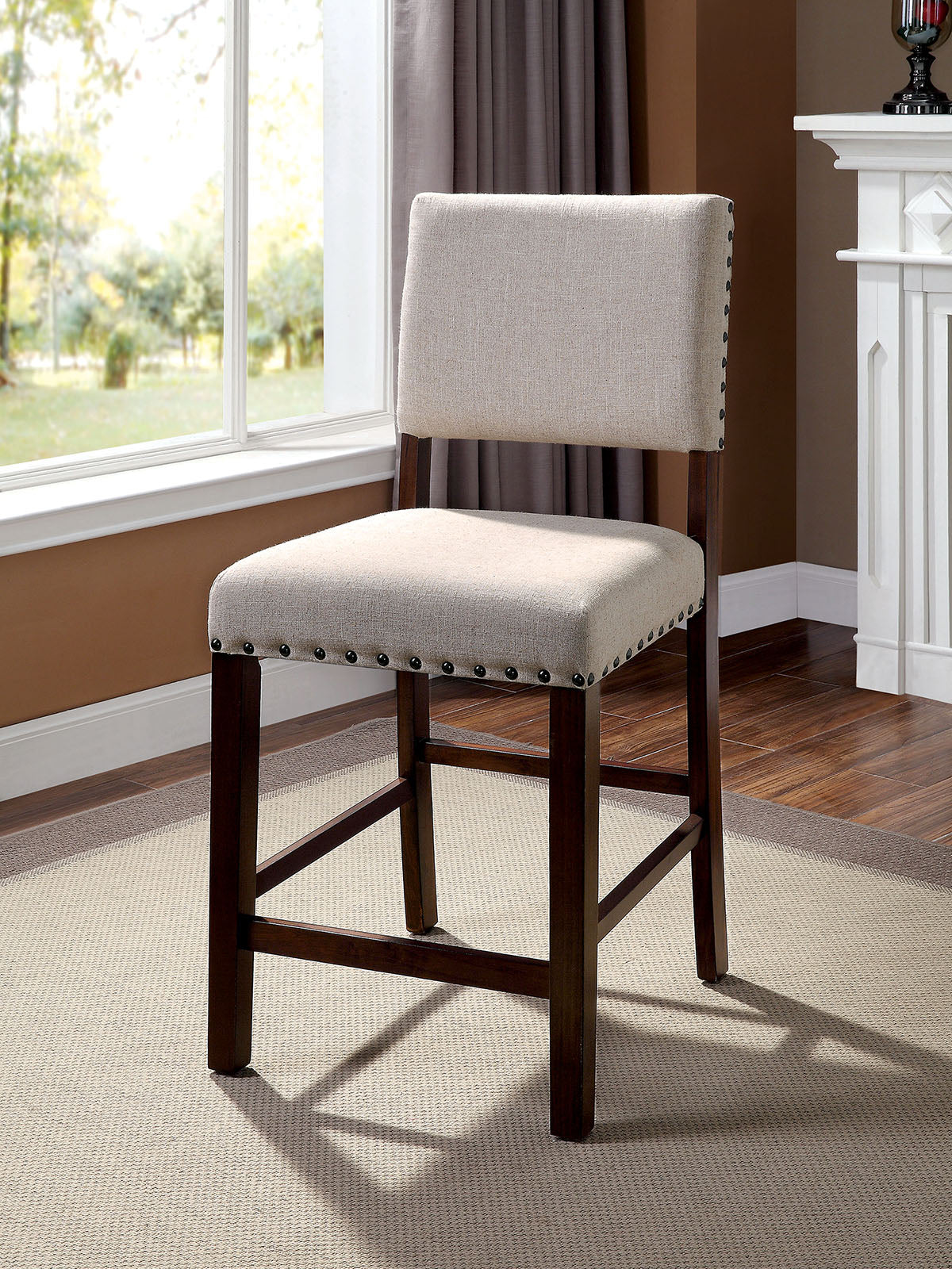 Glenbrook Black/Light Oak Counter Ht. Chair (2/ctn) - ATL FURNITURE