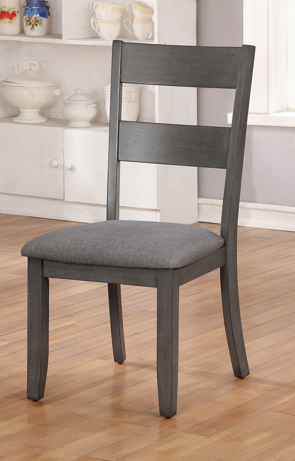 Juniper Gray Side Chair (2/CTN) - ATL FURNITURE