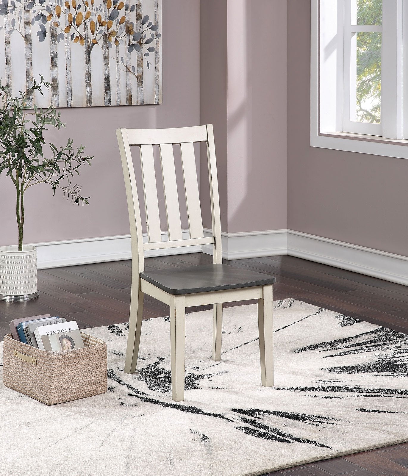 Frances Rustic Side Chair - ATL FURNITURE