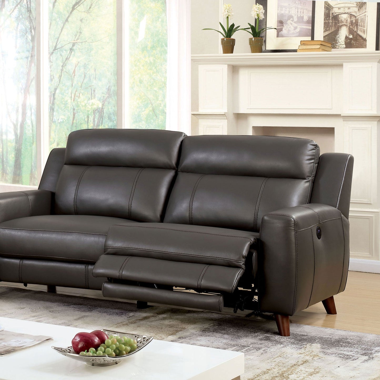 Rosalynn Gray Sofa - ATL FURNITURE