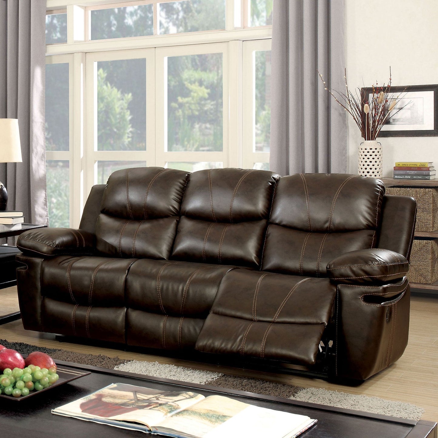 Listowel Brown Sofa - ATL FURNITURE