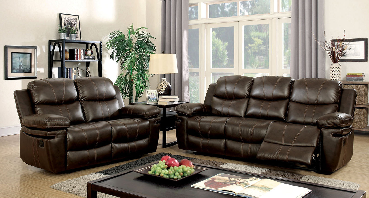 Listowel Brown Sofa + Love Seat - ATL FURNITURE