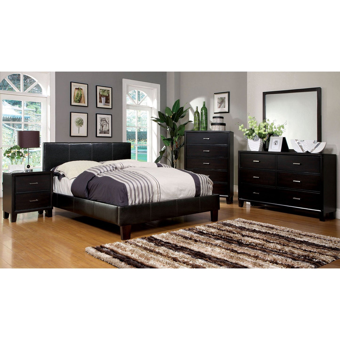 Gerico II Cherry Mirror - ATL FURNITURE