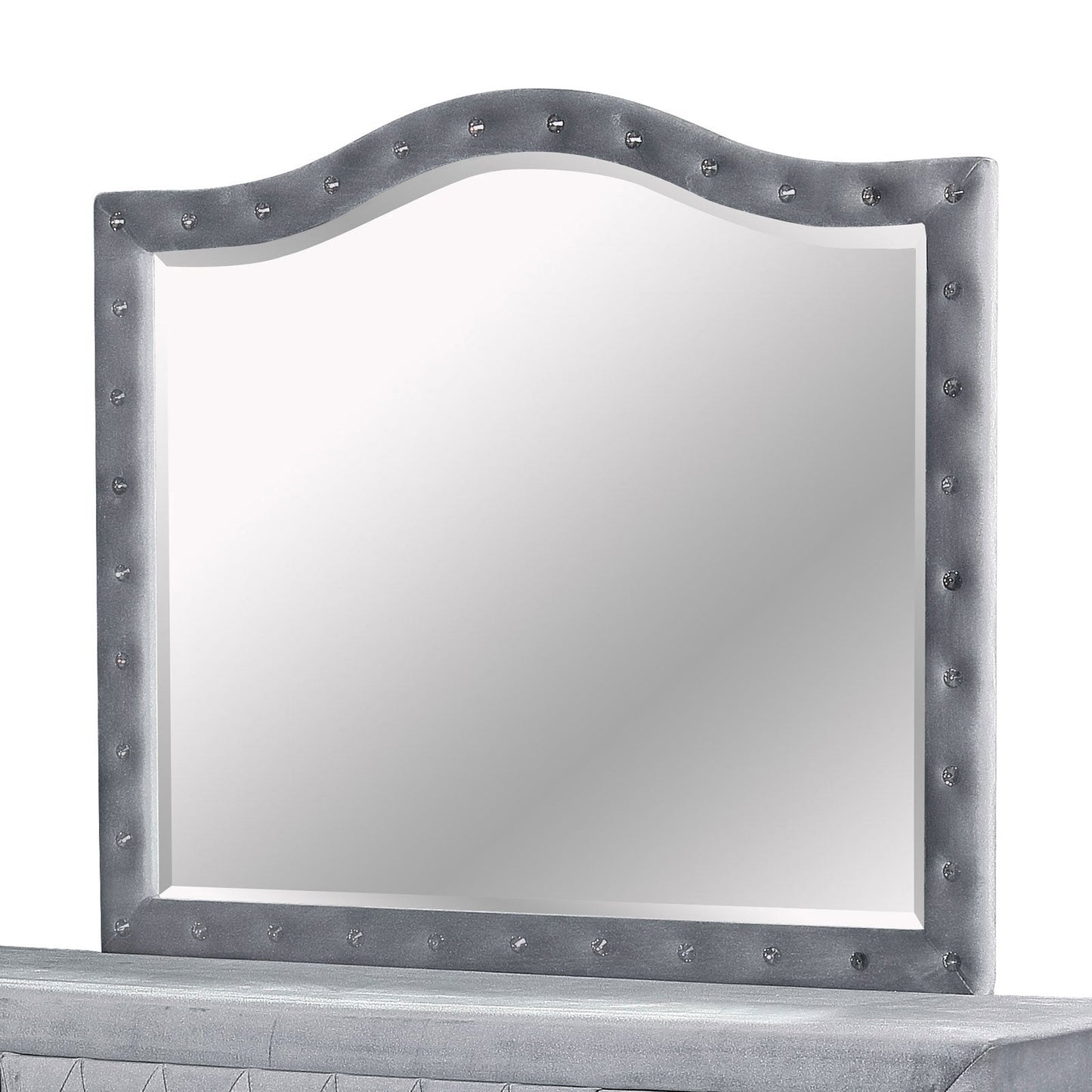 Alzir Gray Mirror - ATL FURNITURE