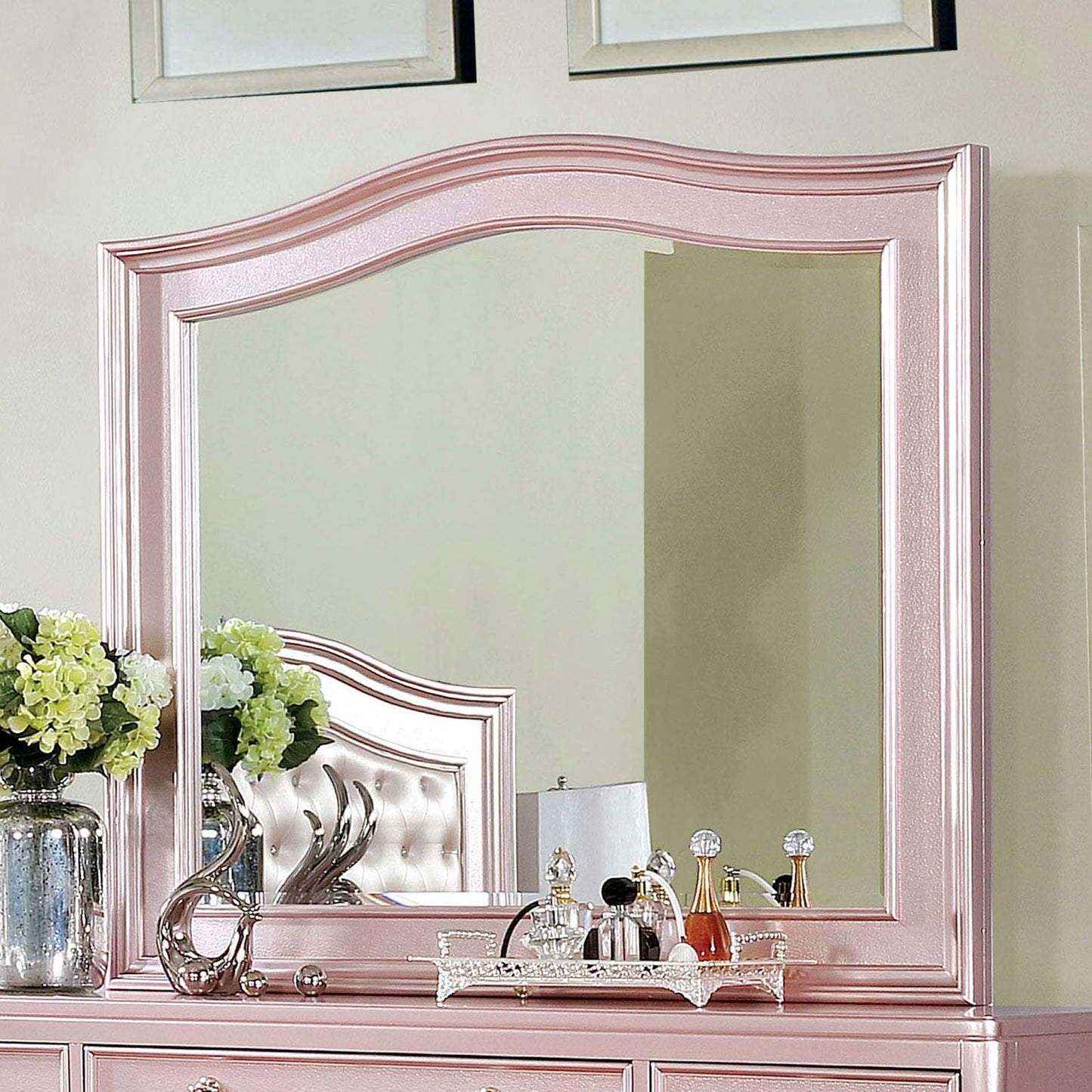 Ariston Rose Gold Mirror - ATL FURNITURE