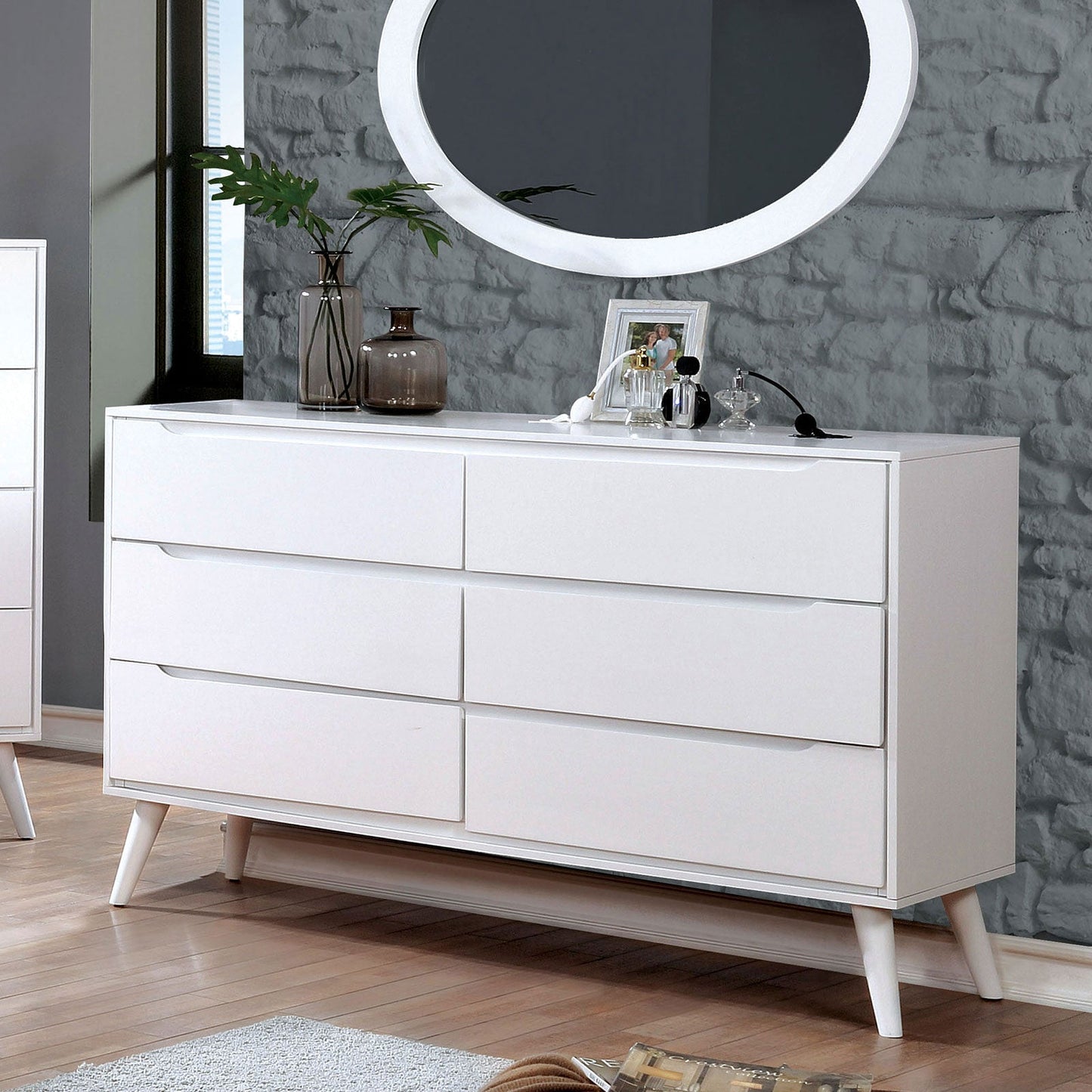 LENNART II White Dresser - ATL FURNITURE