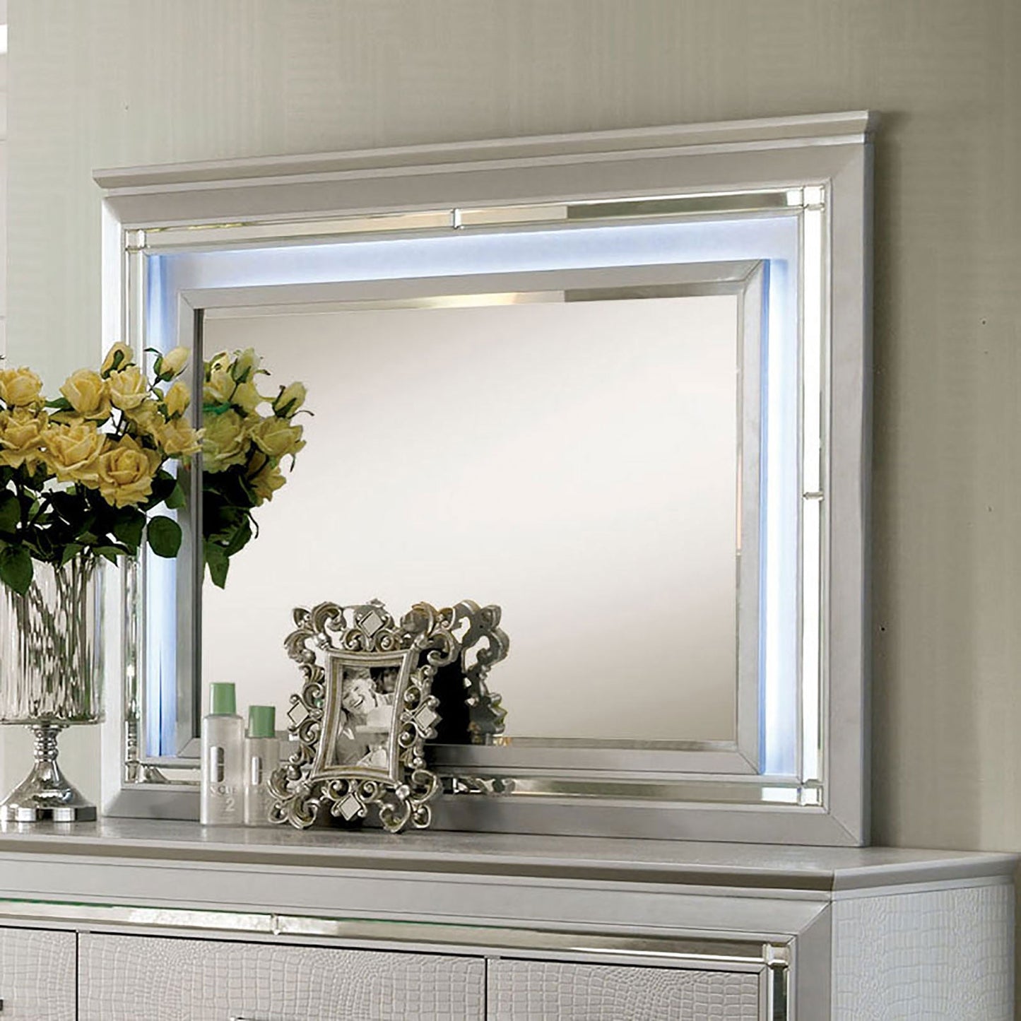 BELLANOVA Silver Mirror - ATL FURNITURE