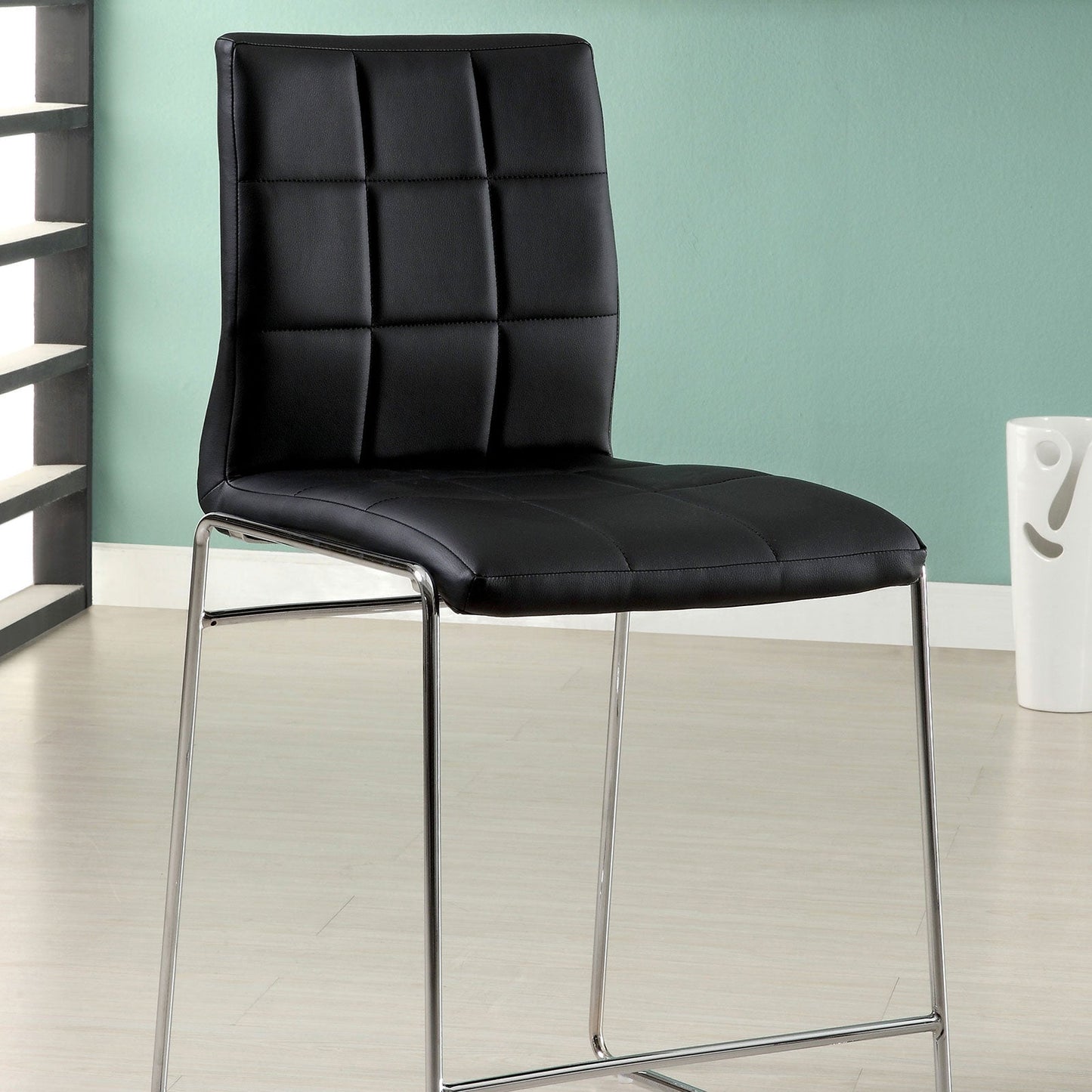 Kona II Black Counter Ht. Chair - ATL FURNITURE