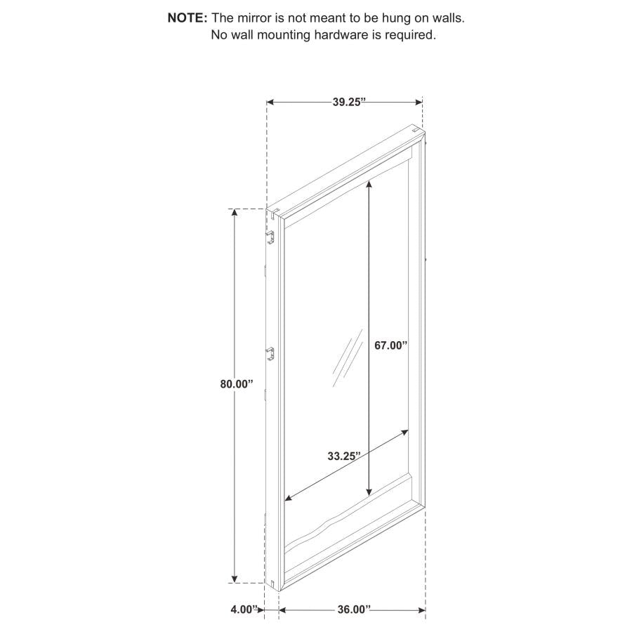 STILLWATER FULL-LENGTH FLOOR MIRROR