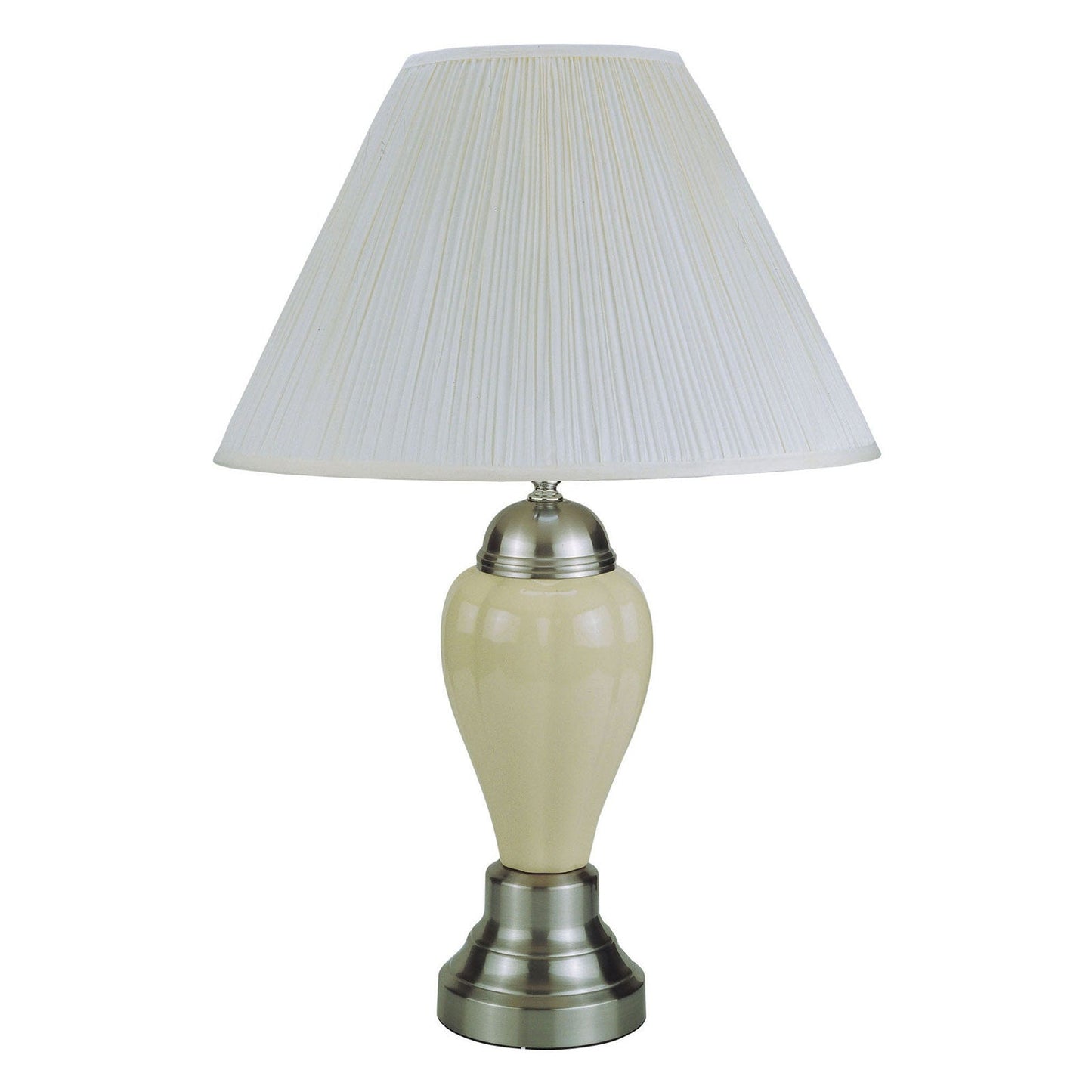 Niki Ivory Table Lamp (6/CTN) - ATL FURNITURE