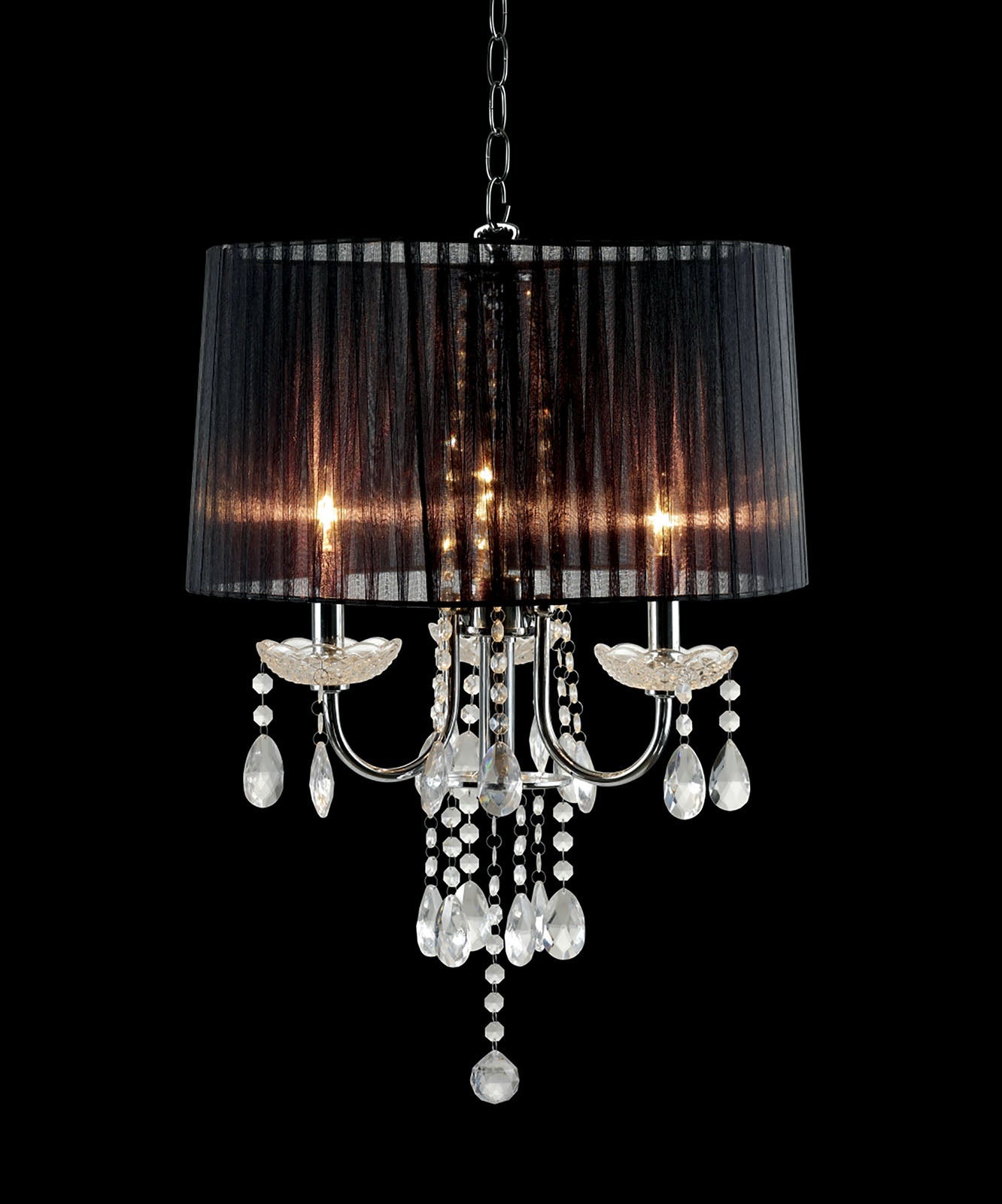 Jada Black Ceiling Lamp - ATL FURNITURE