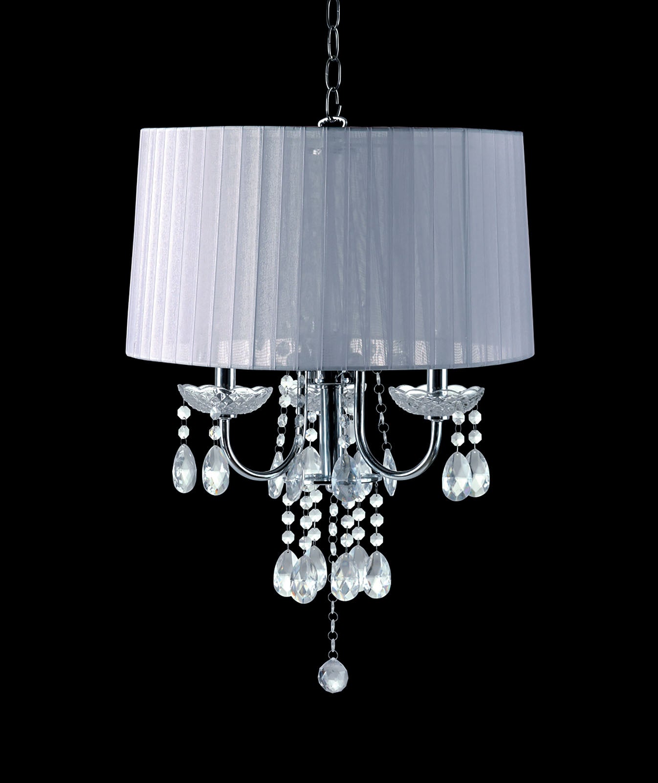 Jada White Ceiling Lamp - ATL FURNITURE