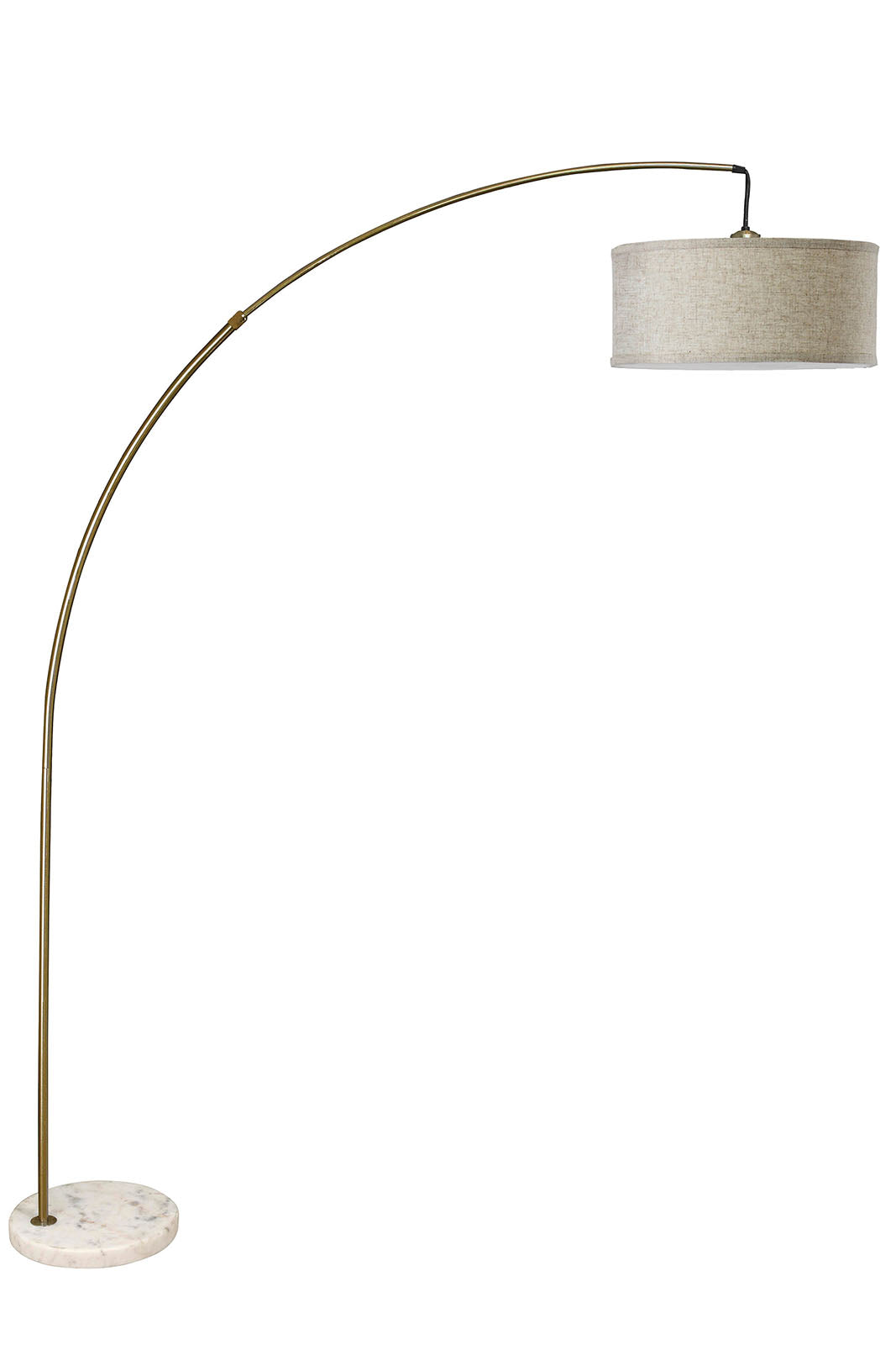 Jess Antique Gold Arch Lamp - ATL FURNITURE