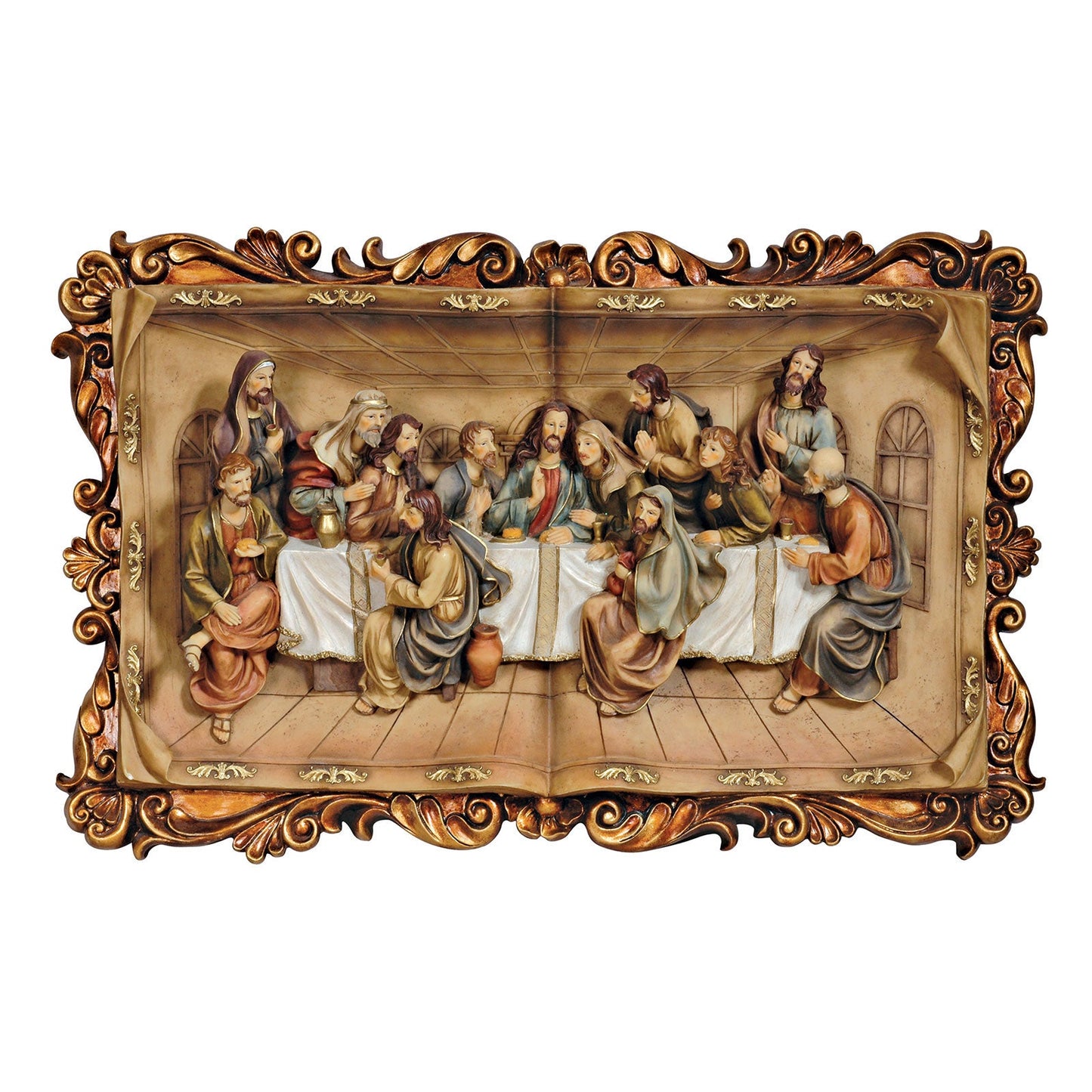 Homili Multi Last Supper Plaque - ATL FURNITURE