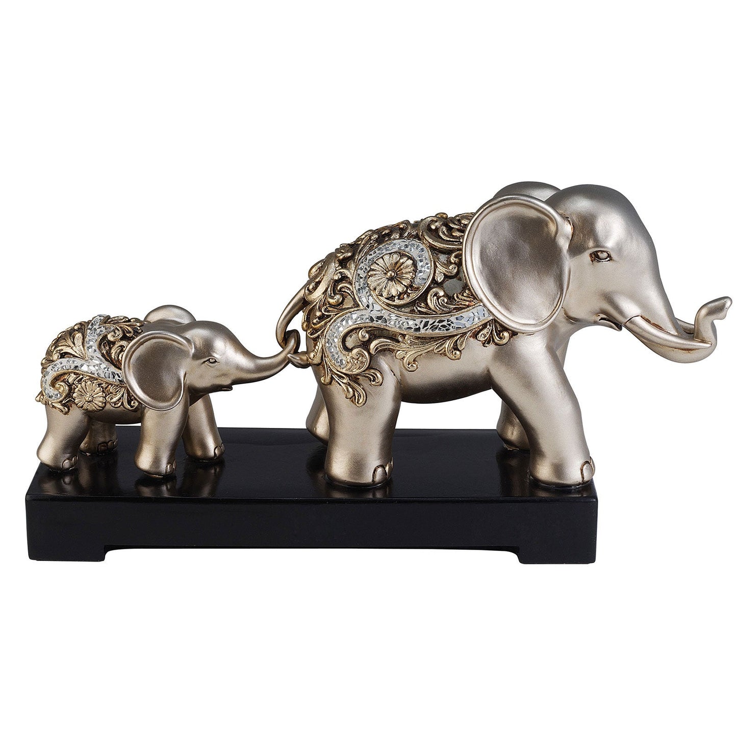 Estelle Champagne Silver Decorative Piece (4/CTN) - ATL FURNITURE