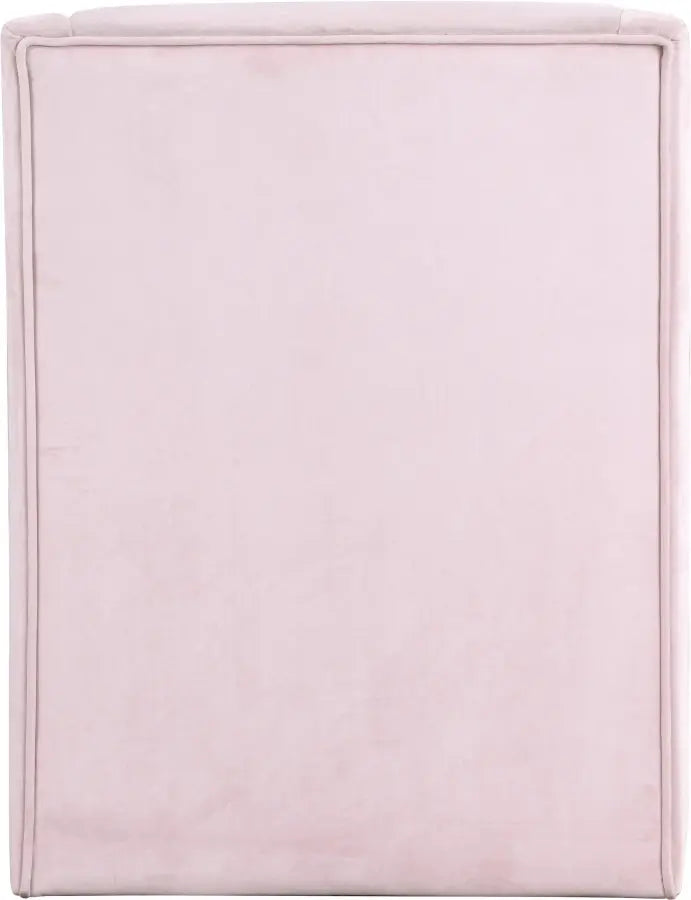 Meridian Furniture - Rivet Accent Chair In Pink - 593Pink - ATL FURNITURE