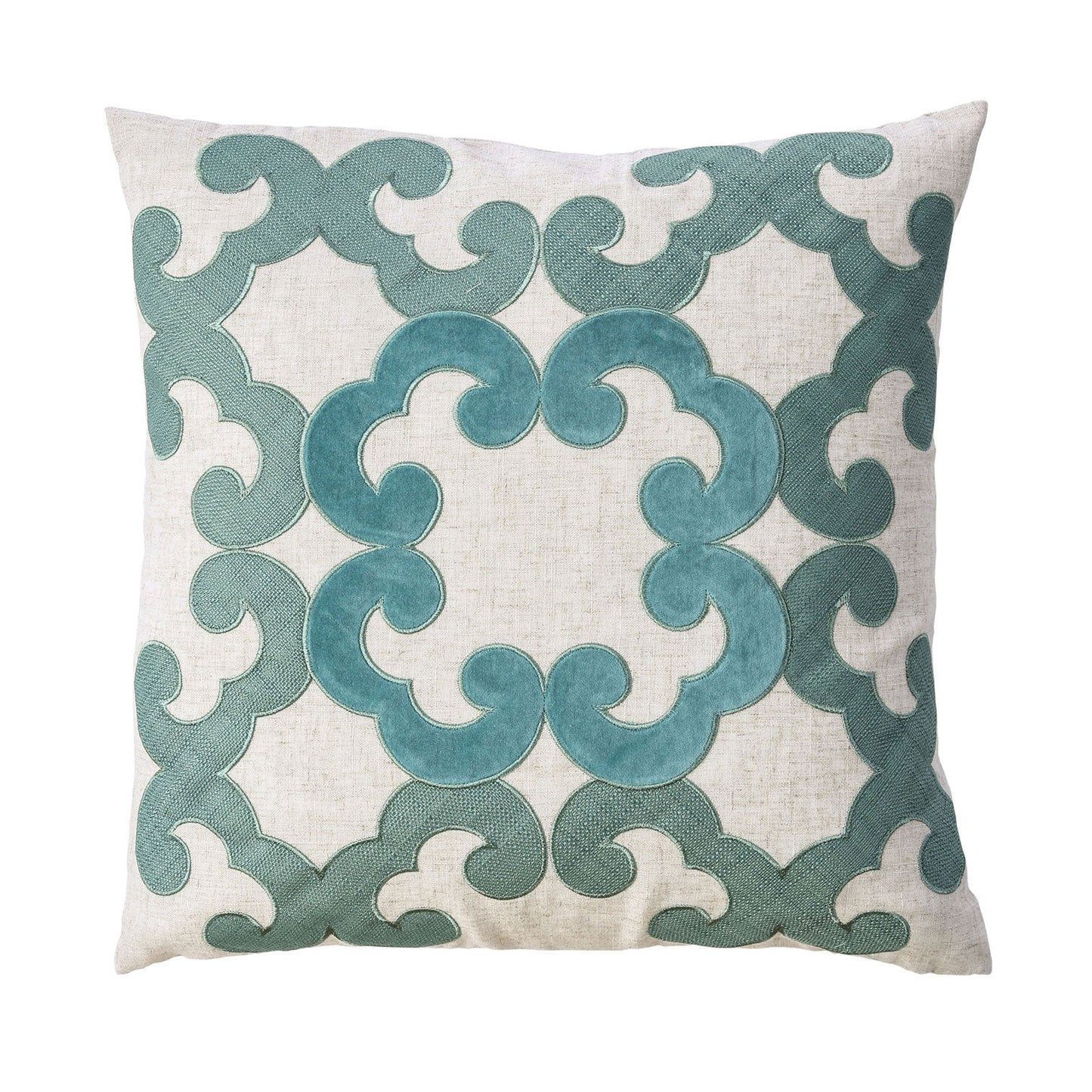 Lily Natural 20" X 20" Pillow, Natural (2/CTN) - ATL FURNITURE