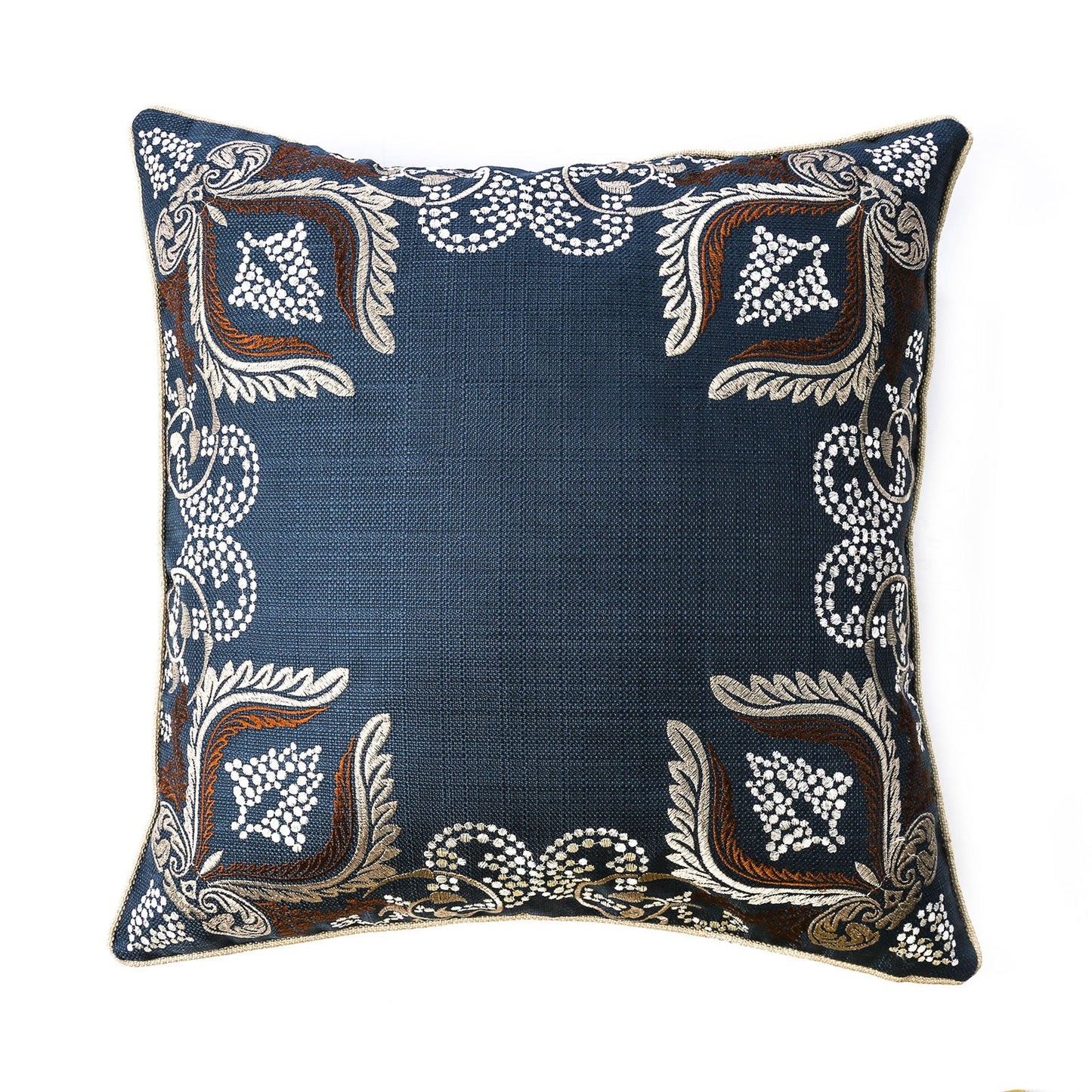 Dina Navy 20" X 20" Pillow, Navy (2/CTN) - ATL FURNITURE