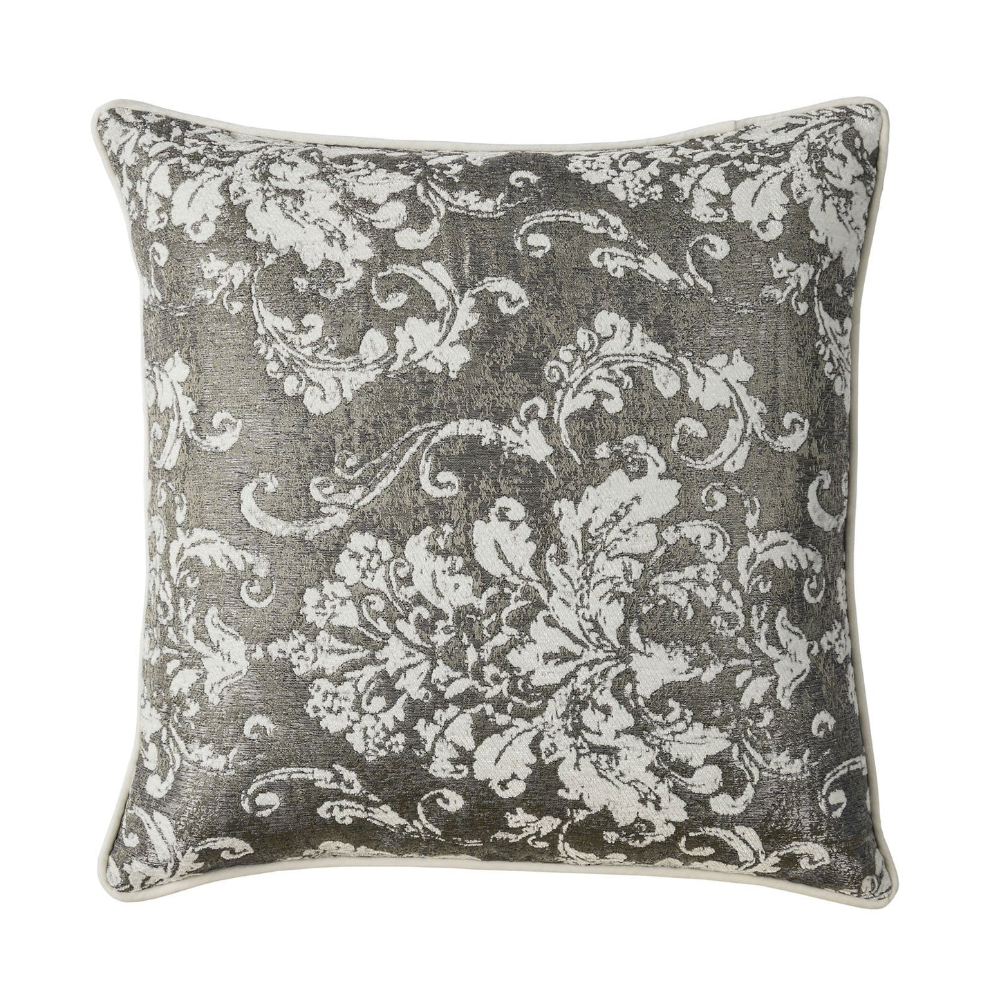 Shary Silver 20" X 20" Pillow, Silver (2/CTN) - ATL FURNITURE