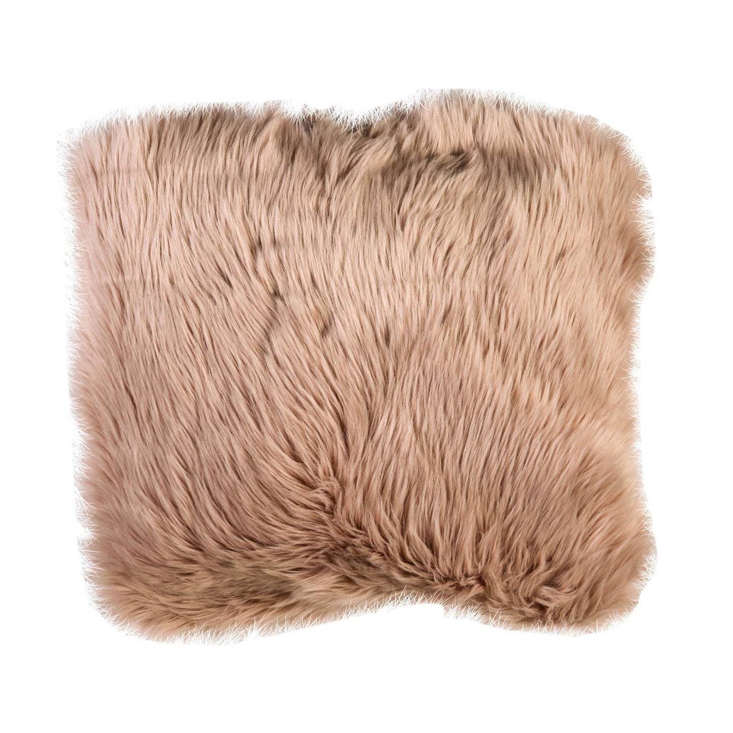 Wendy Blush 20" X 20" Pillow, Fur Blush (2/CTN) - ATL FURNITURE