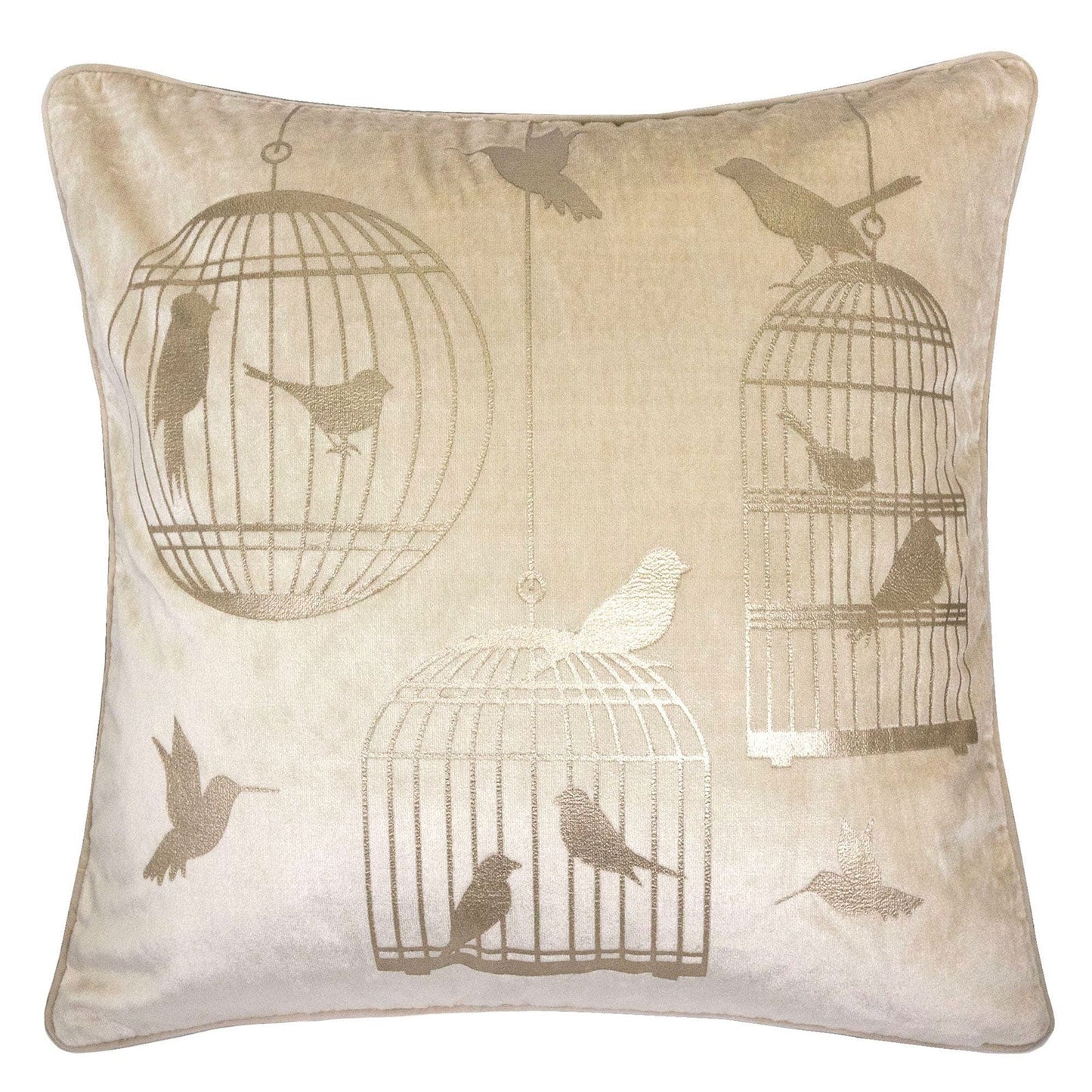 Rina Ivory 20" X 20" Pillow, Ivory - ATL FURNITURE
