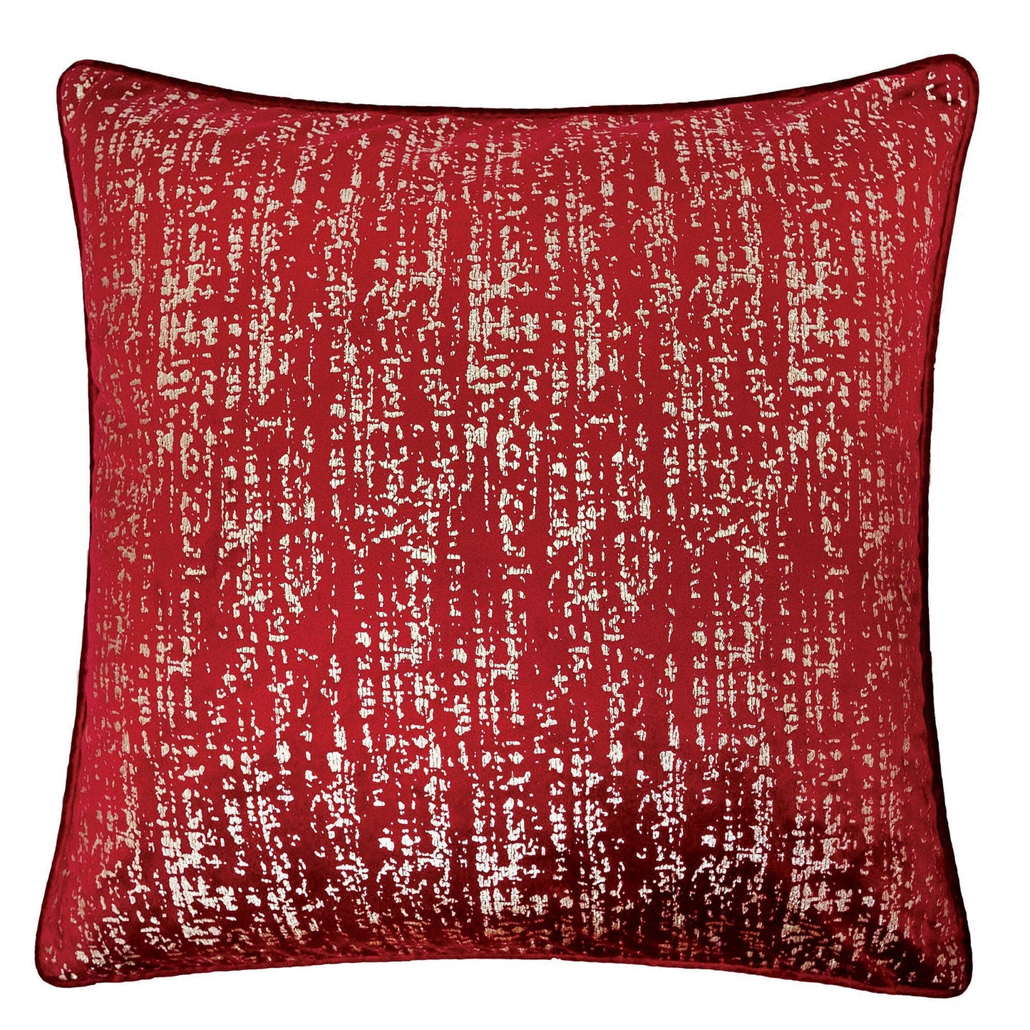 Belle Red 20" X 20" Pillow, Red - ATL FURNITURE