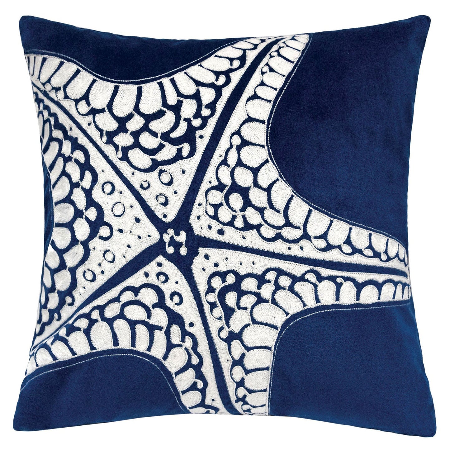 Jude Indigo 20" X 20" Pillow, Indigo - ATL FURNITURE
