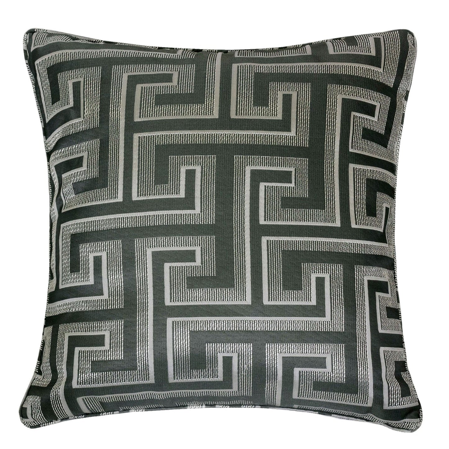 Macie Silver 20" X 20" Pillow, Silver - ATL FURNITURE