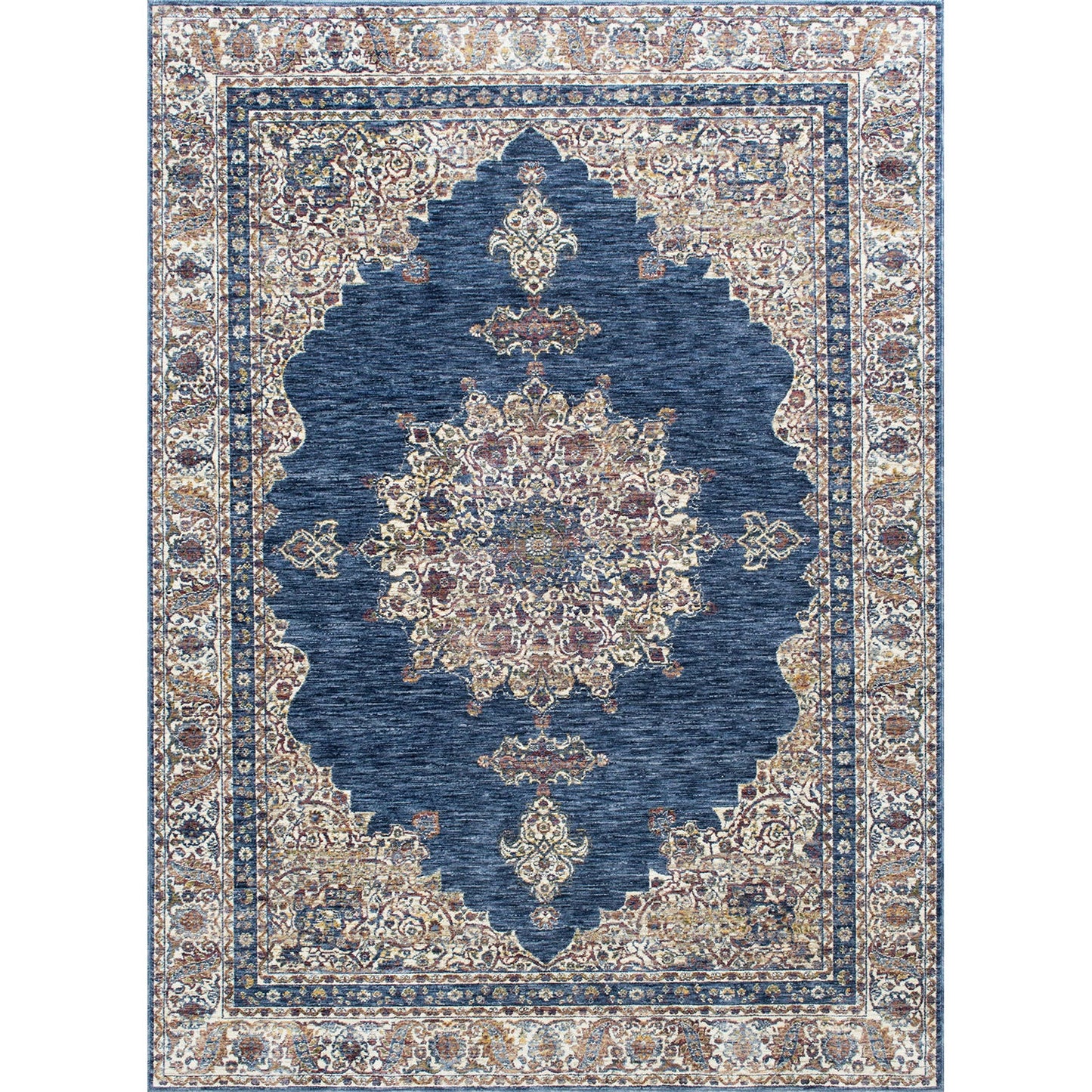 Payas Blue/Multi 5' X 7' Area Rug - ATL FURNITURE