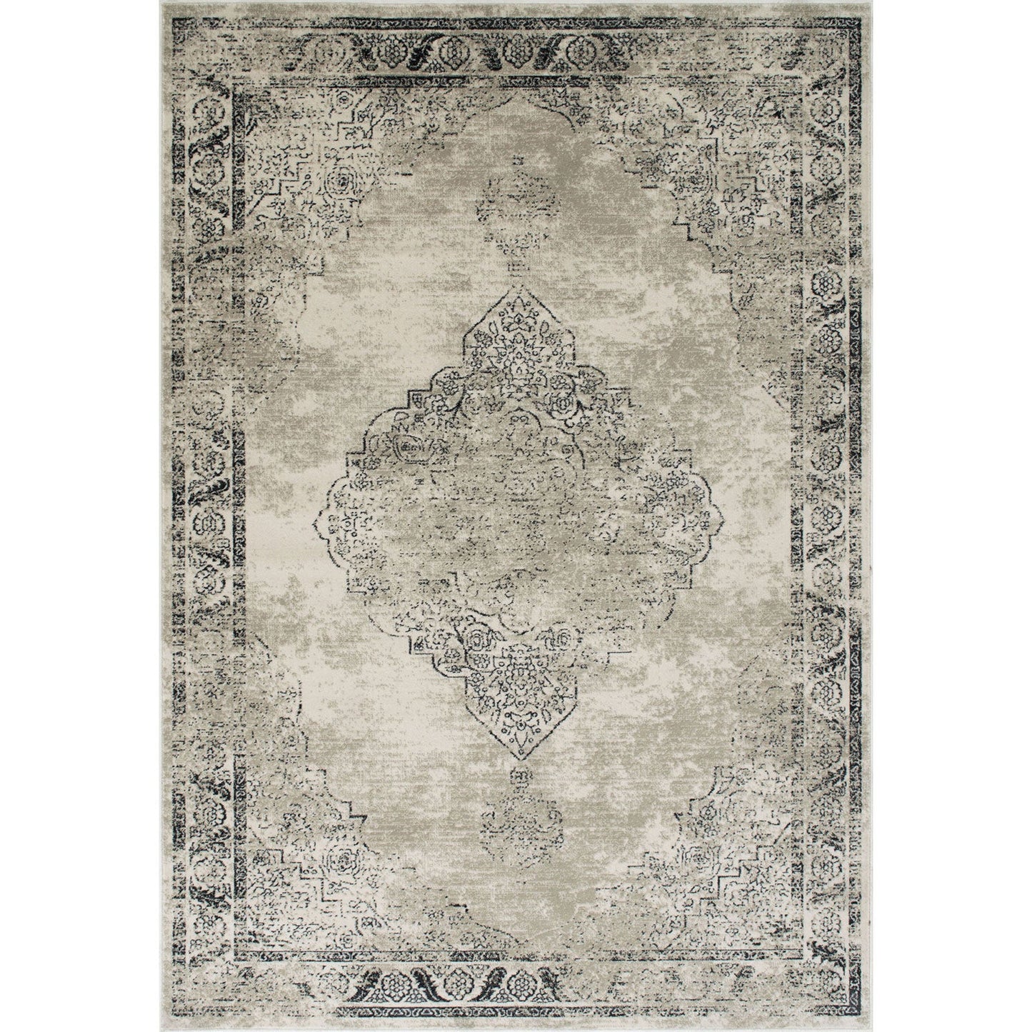 Kozlu Beige 5' X 7' Area Rug - ATL FURNITURE