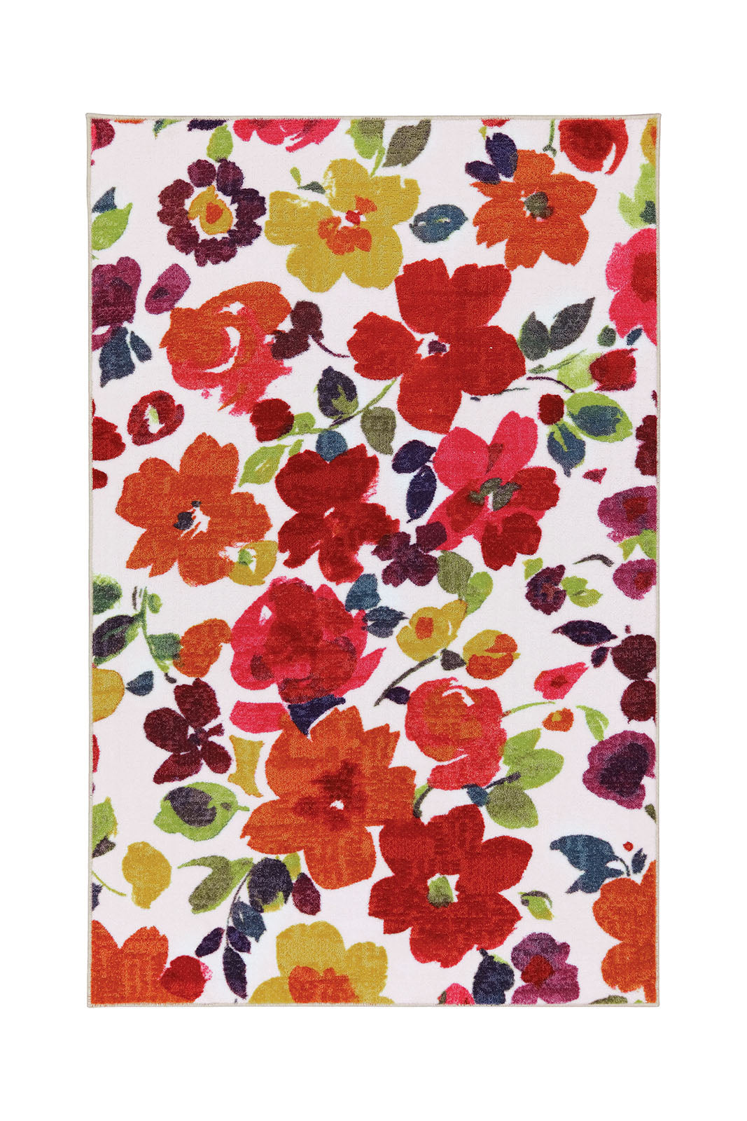 Greenville White Multi 8' X 10' Area Rug - ATL FURNITURE