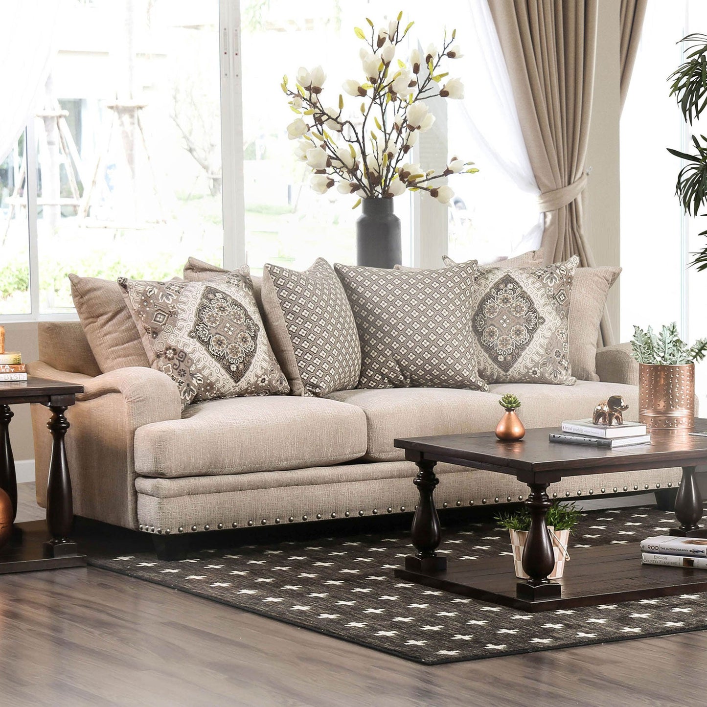 Jaylinn Light Brown Sofa - ATL FURNITURE