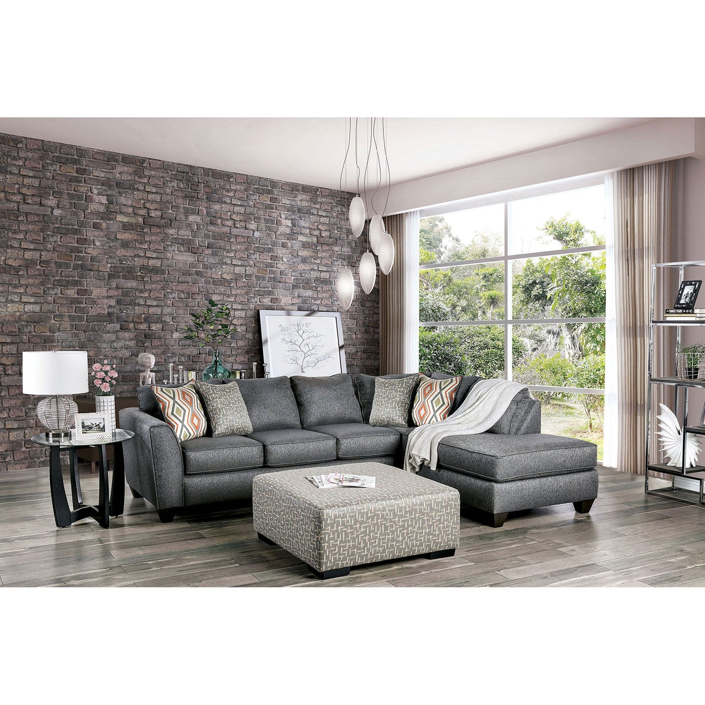 Earl Gray Sectional - ATL FURNITURE
