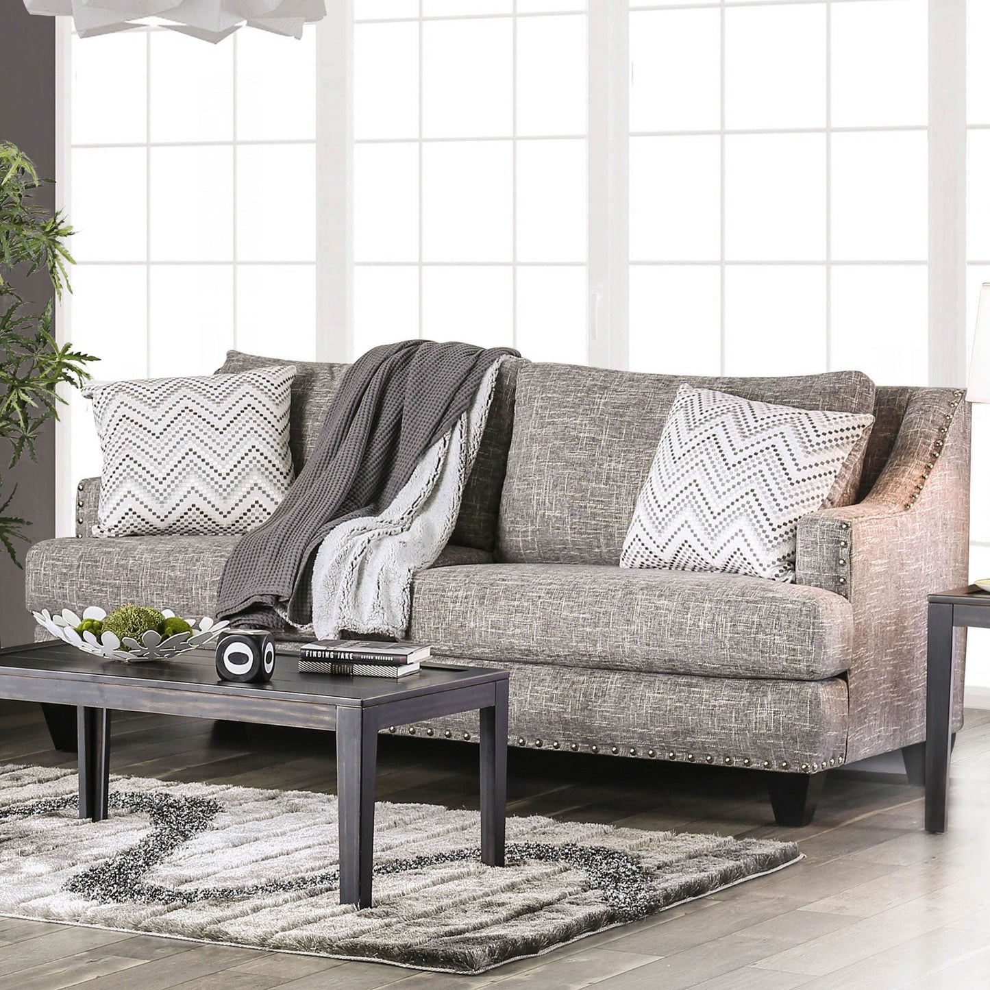 Erika Gray Sofa - ATL FURNITURE